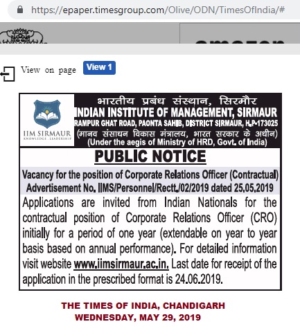 Public notice Image