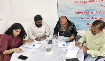 Completion of MDP program for Power Grid Corporation of India_9